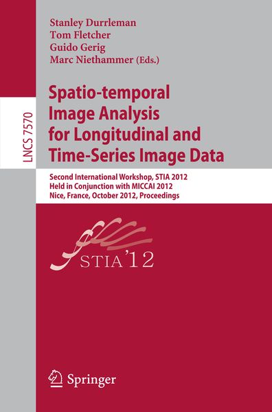 Produktbild: Spatio-temporal Image Analysis for Longitudinal and Time-Series Image Data