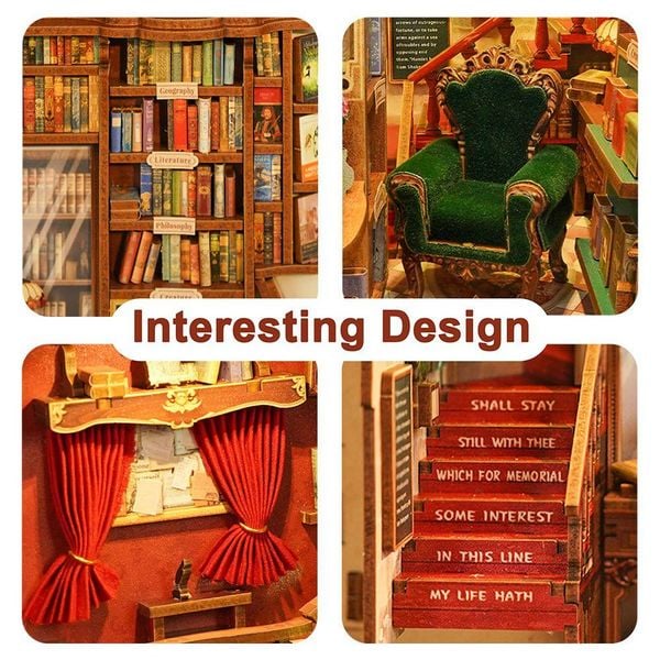 Produktbild: Booknook Left Bank Bookstore