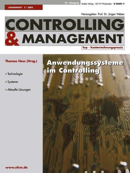 Produktbild: Anwendungssysteme im Controlling: Was treibt die Entwicklung?