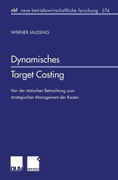 Produktbild: Dynamisches Target Costing