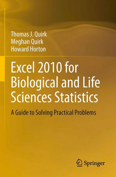 Produktbild: Excel 2010 for Biological and Life Sciences Statistics