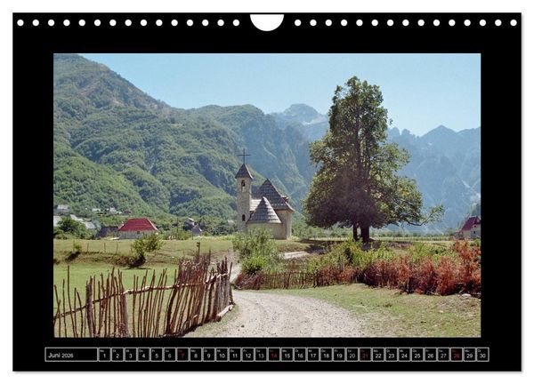 Produktbild: Der Norden Albaniens (Wandkalender 2026 DIN A4 quer), CALVENDO Monatskalender