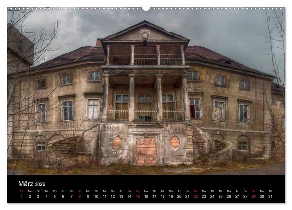 Produktbild: Verlassene Orte im Harz (Wandkalender 2026 DIN A2 quer), CALVENDO Monatskalender