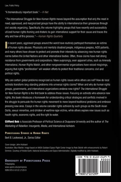 Produktbild: International Struggle for New Human Rights