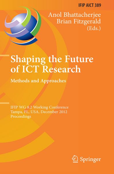 Produktbild: Shaping the Future of ICT Research: Methods and Approaches