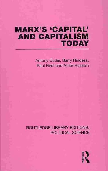 Produktbild: Cutler, T: Marx's Capital and Capitalism Today Routledge Lib