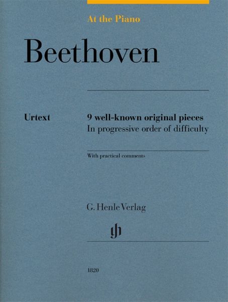 Produktbild: Ludwig van Beethoven - At the Piano - 9 well-known original pieces