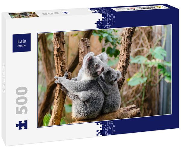 Lais Puzzle Koala mit Baby 500 Teile