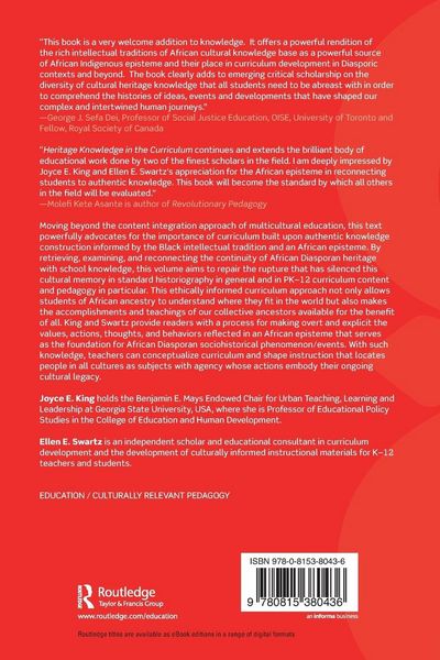Produktbild: Heritage Knowledge in the Curriculum