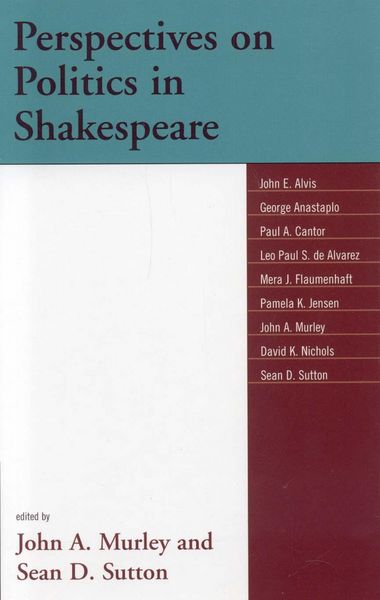 Produktbild: Perspectives on Politics in Shakespeare