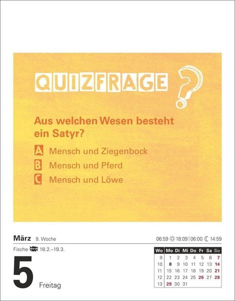Produktbild: Ist es wahr, dass ...? Tagesabrei&szlig;kalender 2027 - Alltagswissen auf dem Pr&uuml;fstand