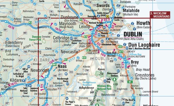 Produktbild: Ireland, Irland, Borch Map