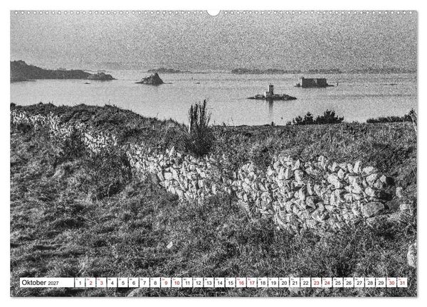 Produktbild: Bretagne Mythen und Steine (hochwertiger Premium Wandkalender 2027 DIN A2 quer), Kunstdruck in Hochglanz