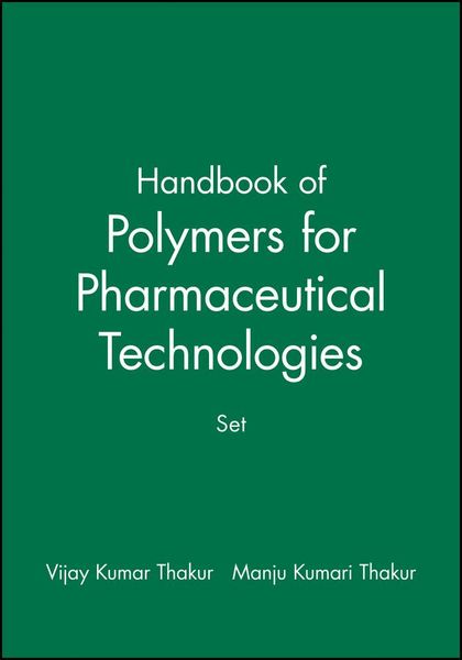 Produktbild: Handbook of Polymers for Pharmaceutical Technologies
