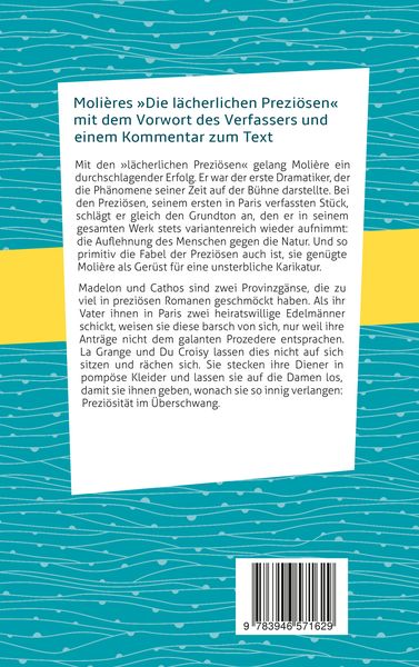 Produktbild: Die l&auml;cherlichen Prezi&ouml;sen: Moli&egrave;re: Eine Kom&ouml;die