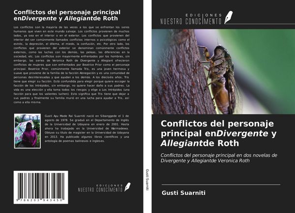 Produktbild: Conflictos del personaje principal enDivergente y Allegiantde Roth