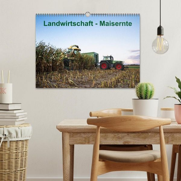 Produktbild: Landwirtschaft - Maisernte (Wandkalender 2026 DIN A3 quer), CALVENDO Monatskalender