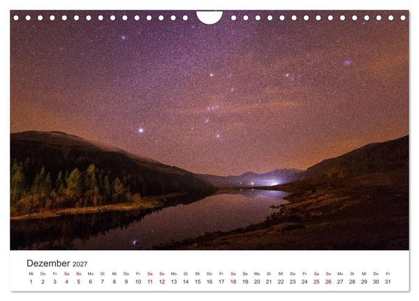 Produktbild: Nachthimmel - Unfassbare Fotografien der Sterne. (Wandkalender 2027 DIN A4 quer), CALVENDO Monatskalender