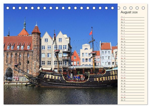 Produktbild: Quer durch Polens Norden (Tischkalender 2026 DIN A5 quer), CALVENDO Monatskalender