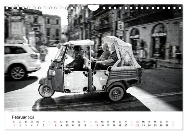 Produktbild: Silberstein portr&auml;tiert Palermo (Wandkalender 2026 DIN A4 quer), CALVENDO Monatskalender