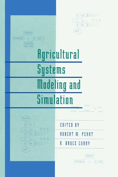 Produktbild: Agricultural Systems Modeling and Simulation