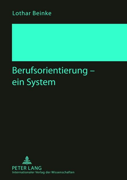 Produktbild: Berufsorientierung &ndash; ein System