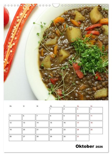 Produktbild: Leckere H&uuml;lsenfr&uuml;chte (Wandkalender 2026 DIN A3 hoch), CALVENDO Monatskalender