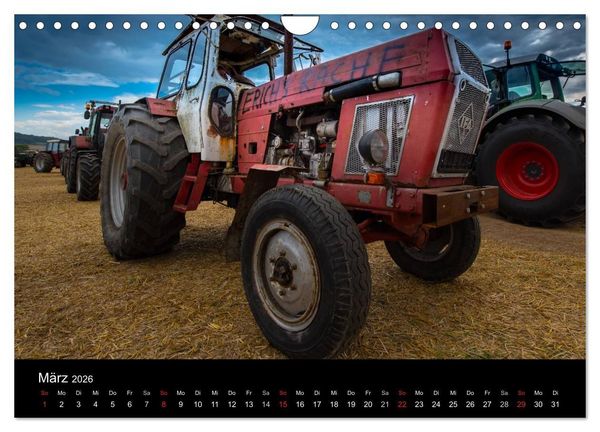 Produktbild: Treckertreff in Esperde (Wandkalender 2026 DIN A4 quer), CALVENDO Monatskalender