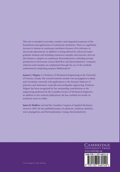 Produktbild: Elements of Continuum Mechanics and Thermodynamics