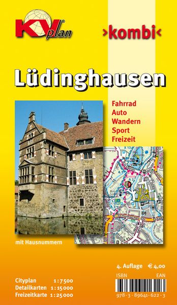 Produktbild: L&uuml;dinghausen & Seppenrade, KVplan, Radkarte/Freizeitkarte/Stadtplan, 1:25.000 / 1:15.000 / 1:7.500