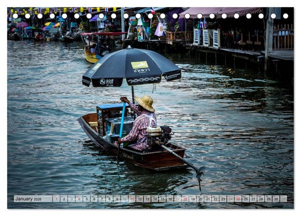Produktbild: Magical Thailand (Desk Calendar 2026 DIN A5 landscape), CALVENDO 12 Month DeskCalendar
