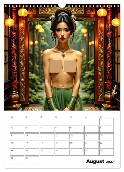Produktbild: T&ouml;chter der alten G&ouml;tter (Wandkalender 2027 DIN A3 hoch), CALVENDO Monatskalender