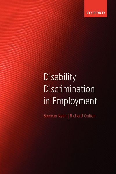 Produktbild: Disability Discrimination in Employment