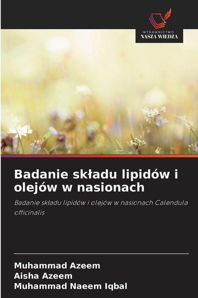 Produktbild: Badanie sk&iquest;adu lipid&oacute;w i olej&oacute;w w nasionach