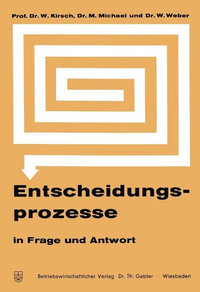 Produktbild: Entscheidungsprozesse in Frage und Antwort