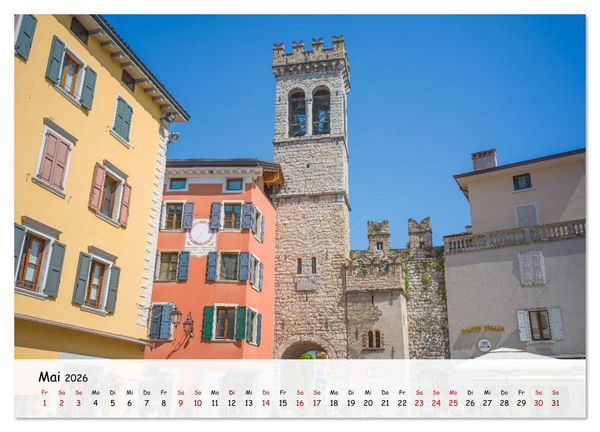Produktbild: Riva del Garda - Am Gardasee ganz im Norden (Wandkalender 2026 DIN A3 quer), CALVENDO Monatskalender