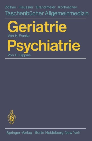 Produktbild: Geriatrie Psychiatrie