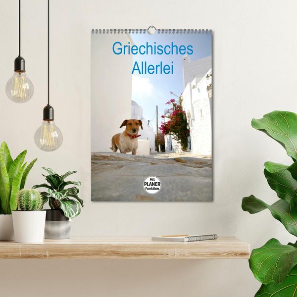 Produktbild: Griechisches Allerlei (Wandkalender 2026 DIN A3 hoch), CALVENDO Monatskalender