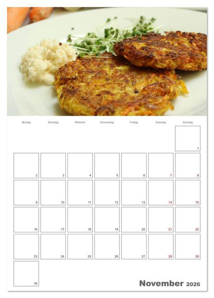 Produktbild: Gl&uuml;cklich mit Karotten (Wandkalender 2026 DIN A2 hoch), CALVENDO Monatskalender