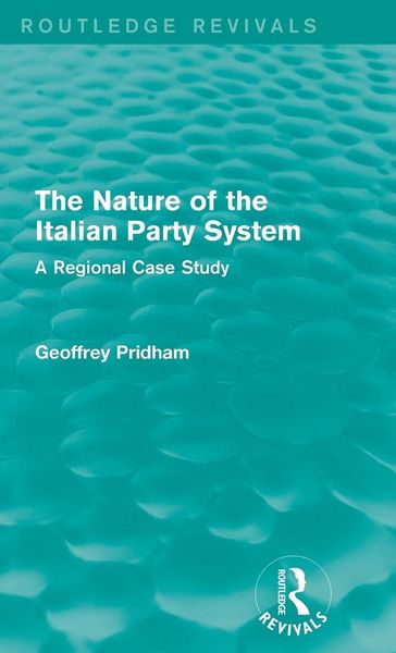 Produktbild: The Nature of the Italian Party System