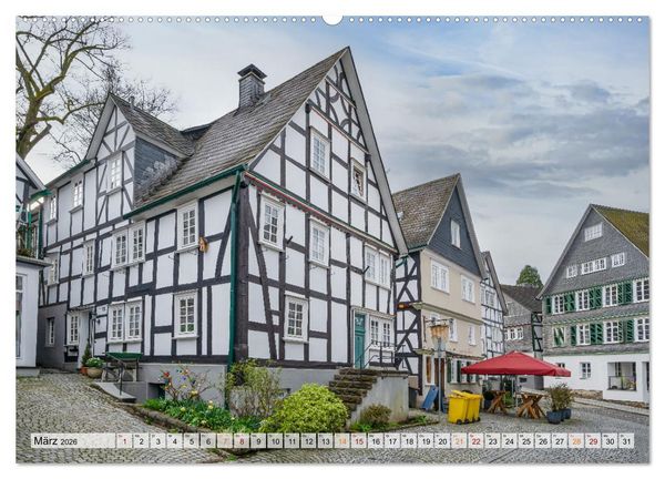 Produktbild: Freudenberg Impressionen (Wandkalender 2026 DIN A2 quer), CALVENDO Monatskalender