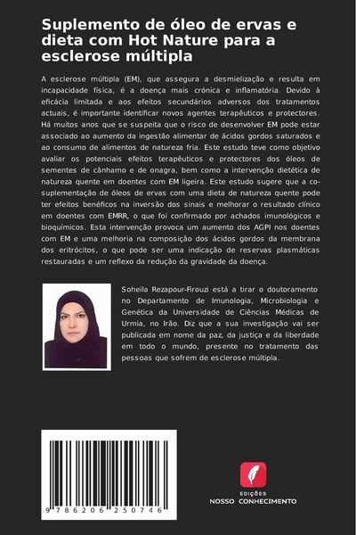 Produktbild: Suplemento de &oacute;leo de ervas e dieta com Hot Nature para a esclerose m&uacute;ltipla