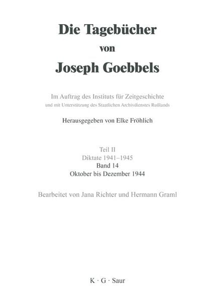 Produktbild: Oktober - Dezember 1944