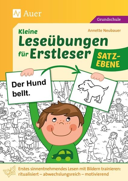 Produktbild: Kleine Lese&uuml;bungen f&uuml;r Erstleser - Satzebene