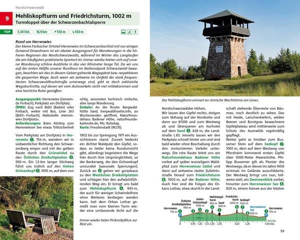 Produktbild: ROTHER Wanderbuch Aussichtst&uuml;rme Schwarzwald