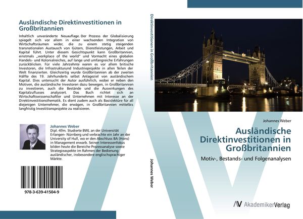 Produktbild: Ausl&auml;ndische Direktinvestitionen in Gro&szlig;britannien
