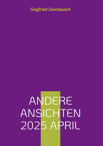 Produktbild: Andere Ansichten 2025 April