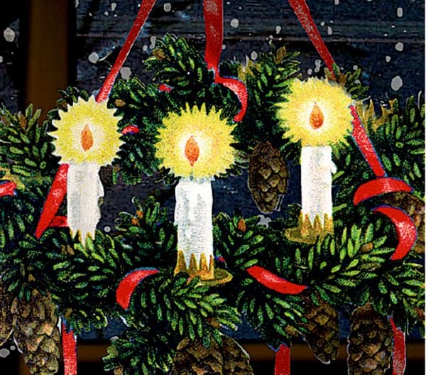 Produktbild: Kaminzimmer, A4 Wand-Adventskalender (Behr)