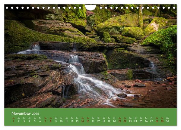 Produktbild: Wassertr&auml;ume im Schwarzwald (Wandkalender 2026 DIN A4 quer), CALVENDO Monatskalender