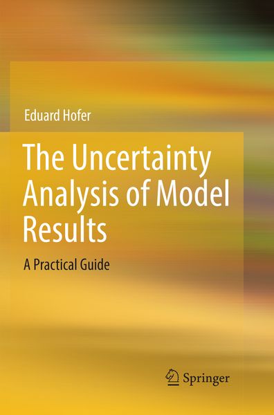 Produktbild: The Uncertainty Analysis of Model Results